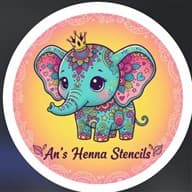 AN's Henna Stencils Logo